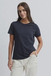 Essence Tee- Navy