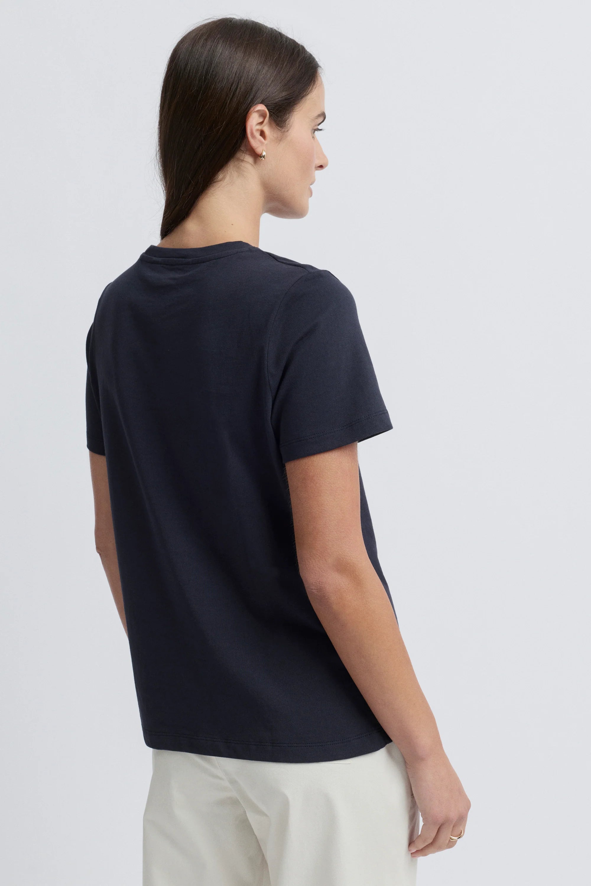 Essence Tee- Navy
