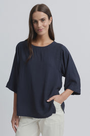 Skye Top -  Navy