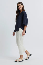 Skye Top -  Navy