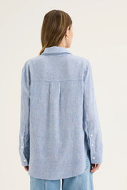 Mornington Shirt-Chambray & Mist