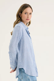 Mornington Shirt-Chambray & Mist