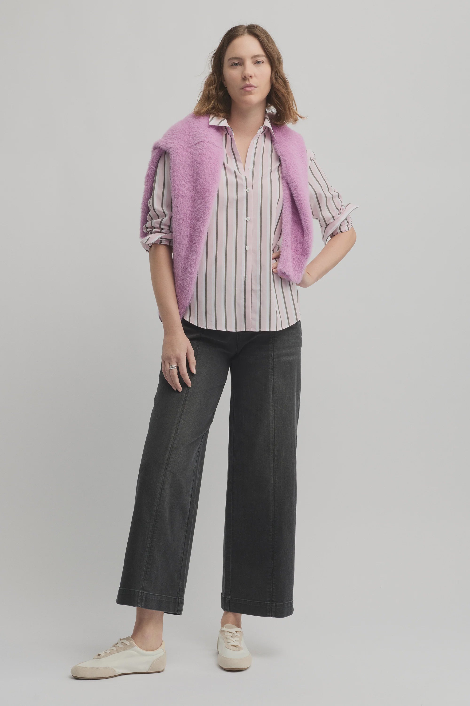 Broadway Shirt - Petal & Loden - Presence Hamilton