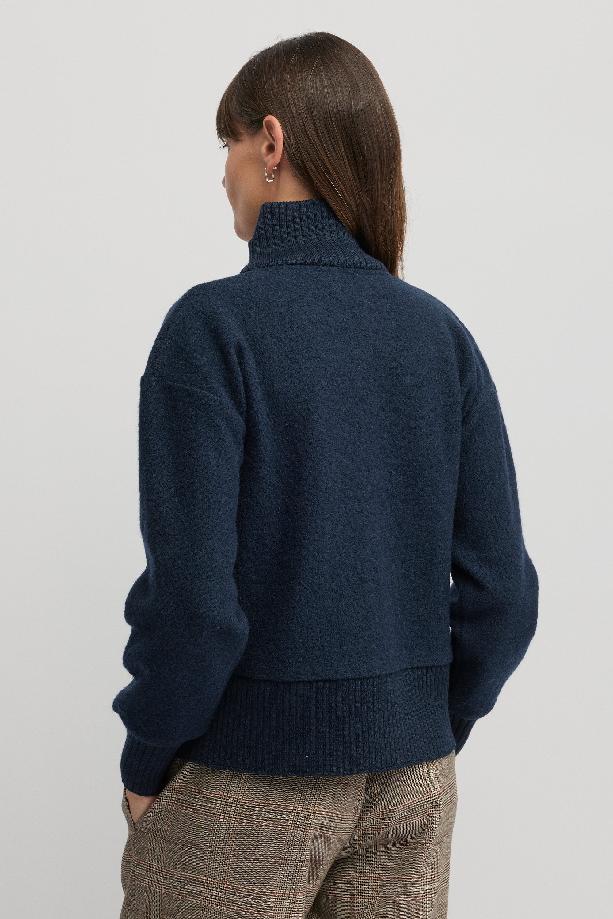 Ember Knit Jacket - Navy - Presence Hamilton
