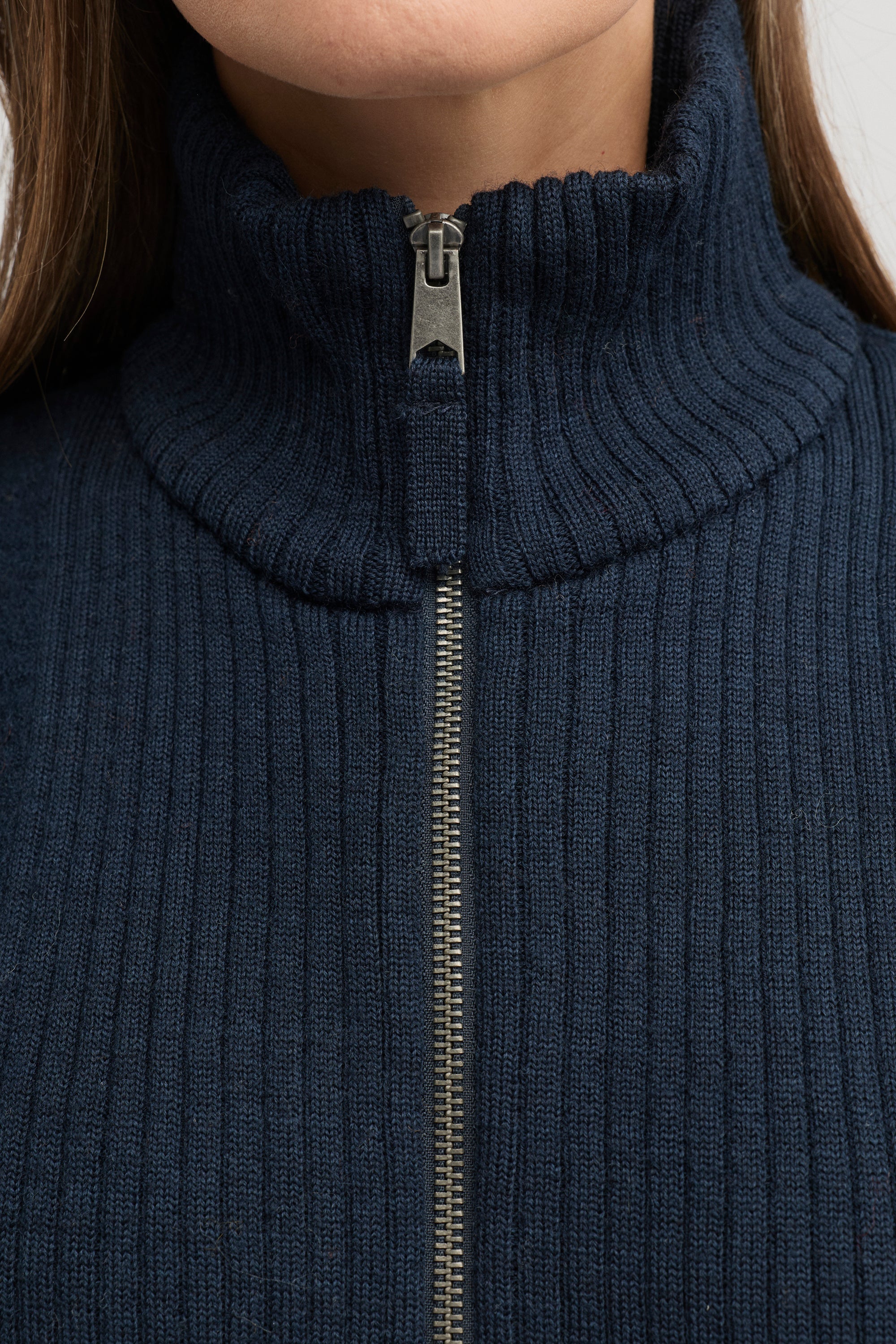 Ember Knit Jacket - Navy - Presence Hamilton