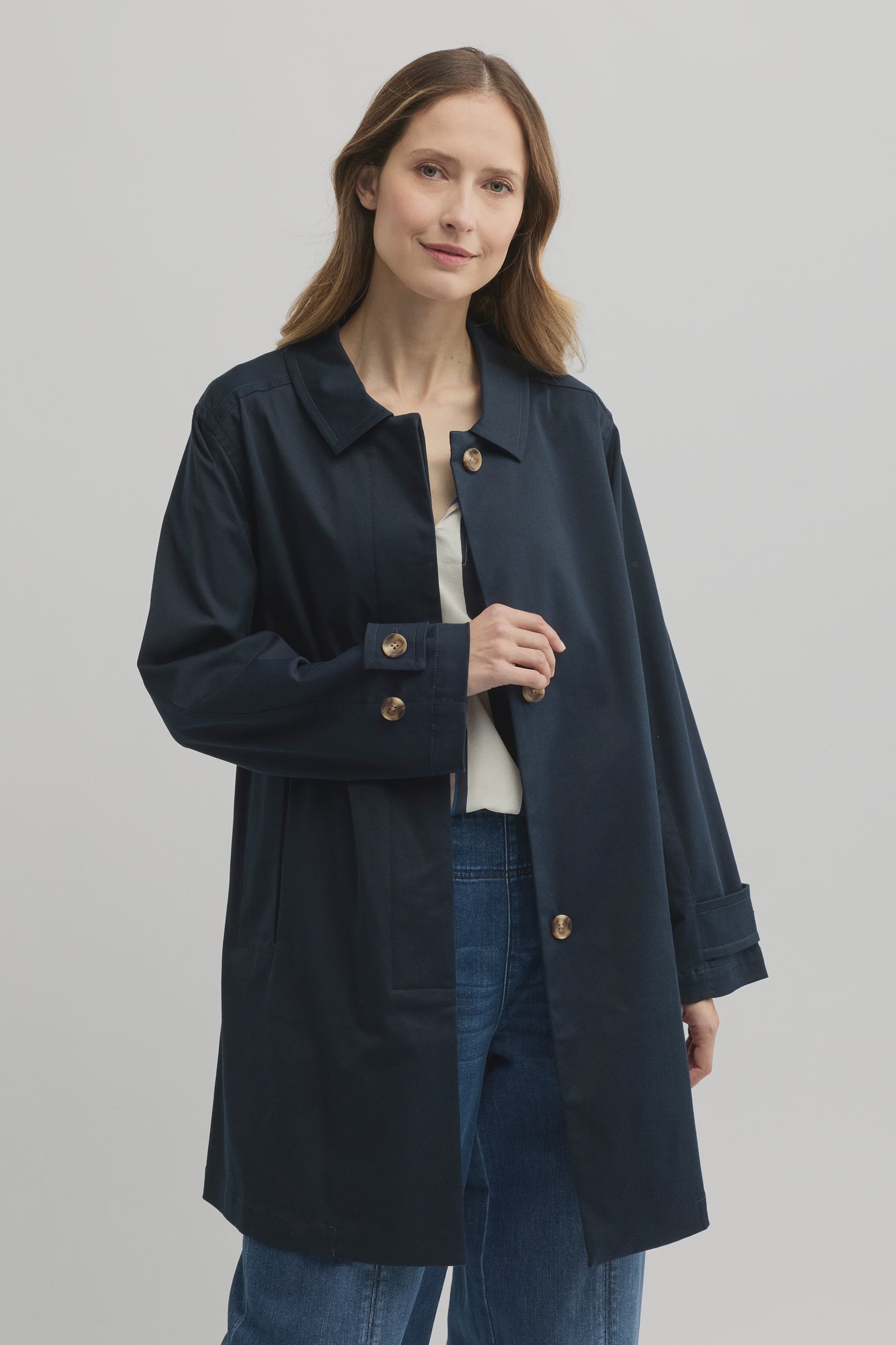 Nova Coat - Navy - Presence Hamilton