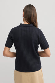 Cafe Knit Polo - Presence Hamilton