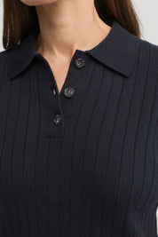 Cafe Knit Polo - Presence Hamilton