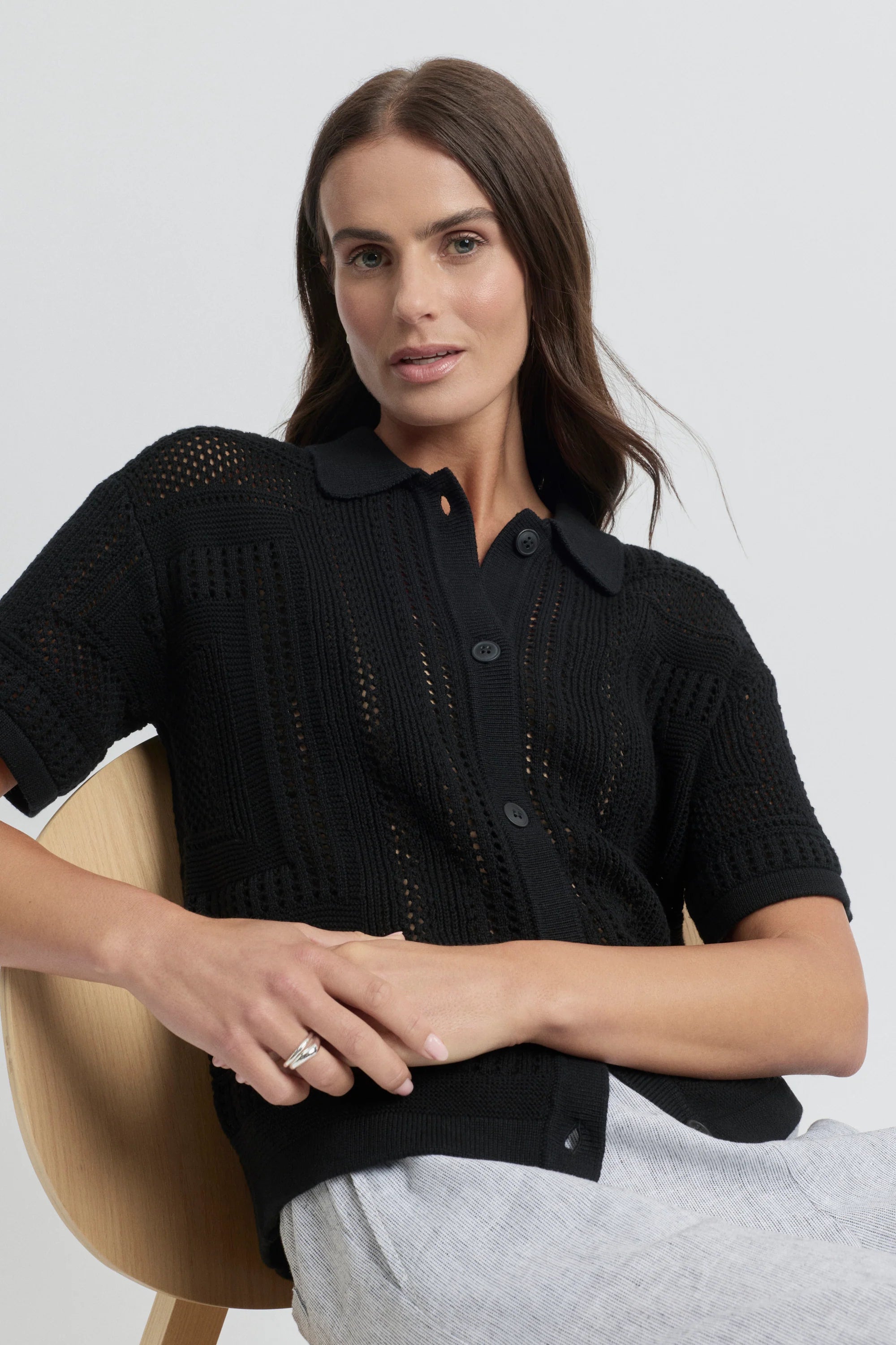 Mockingbird Knit- Black