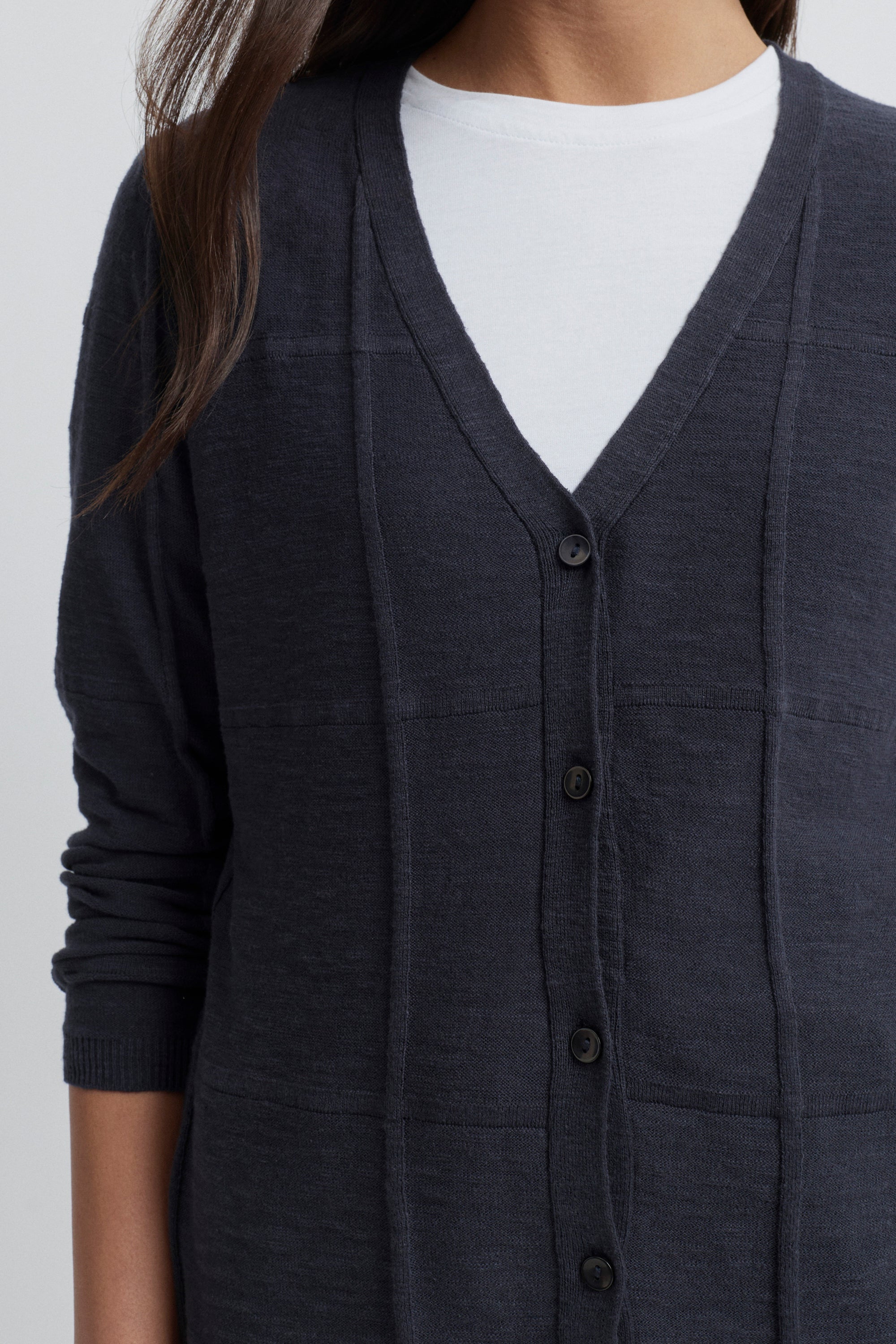 Obscurity Knit Cardigan- Navy