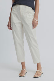 Capri Pant- Ecru