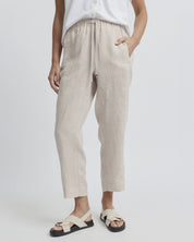 Tirari Slim Pant- Pebble