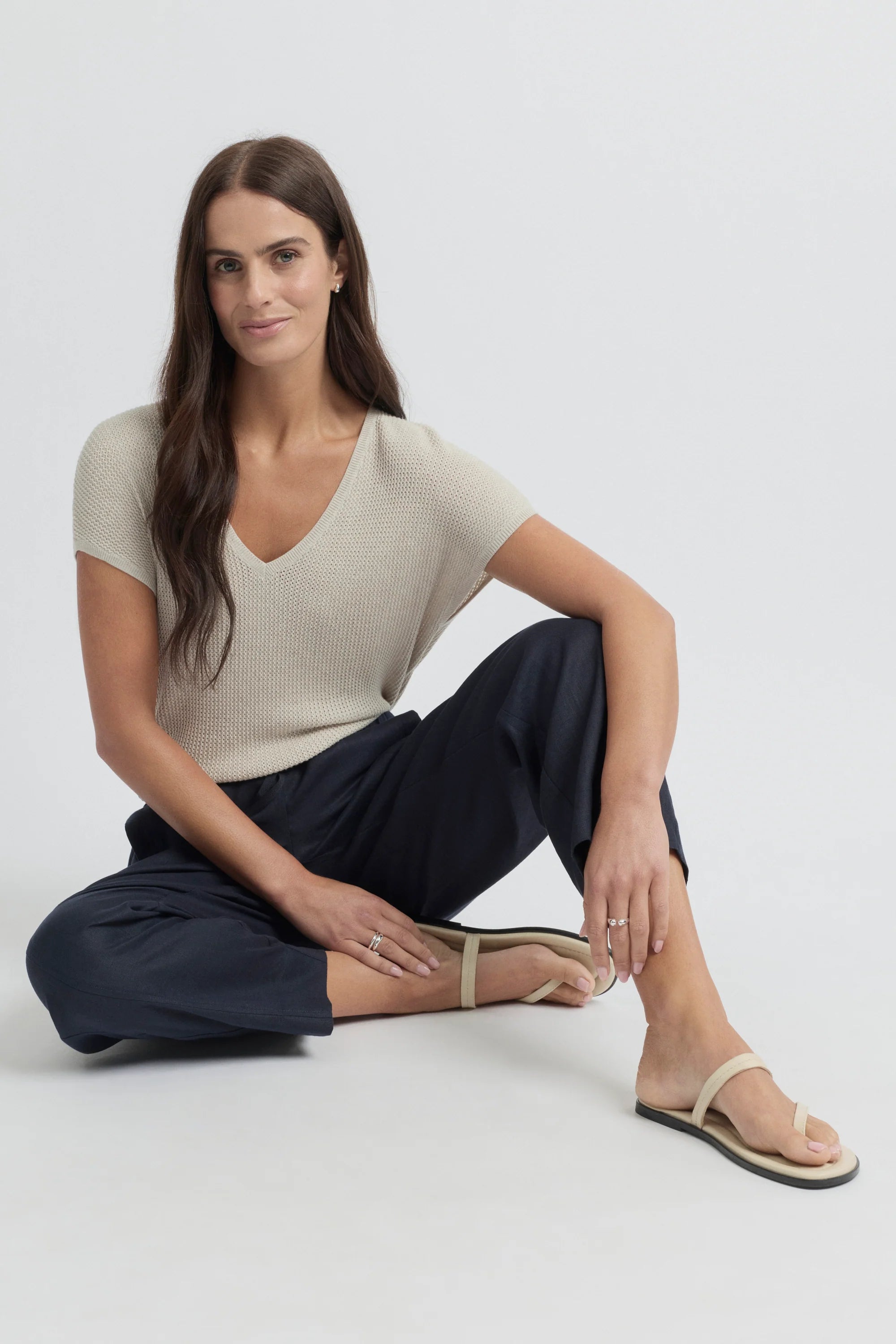 Tirari Slim Pant- Navy