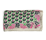 Mini Augustine Beige Silk Scarf