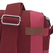 Megan Crossbody Bag 19- Choc & Mulberry