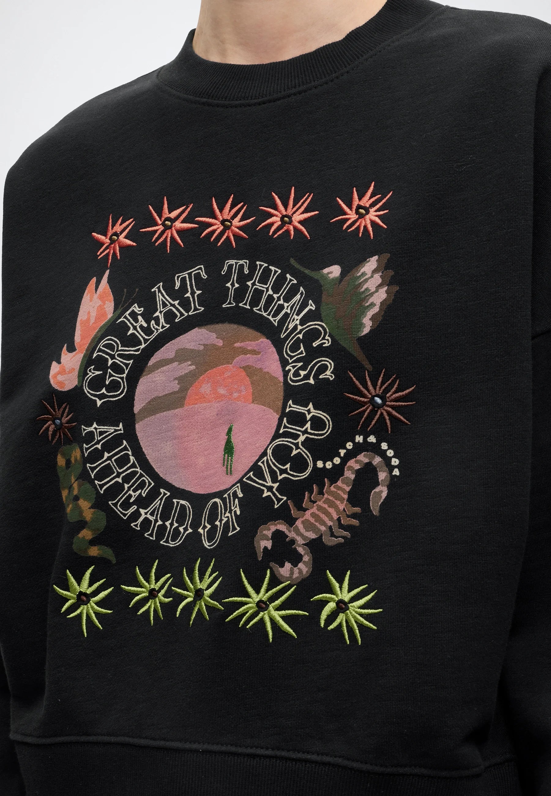 Artwork Sweatshirt- Meteorite