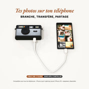 Timelens Digital Camera- Pop Edition 80s Silver
