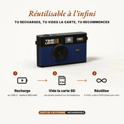 Timelens Digital Camera-Blue