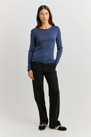Crew Merino Tee - Galaxy - Presence Hamilton