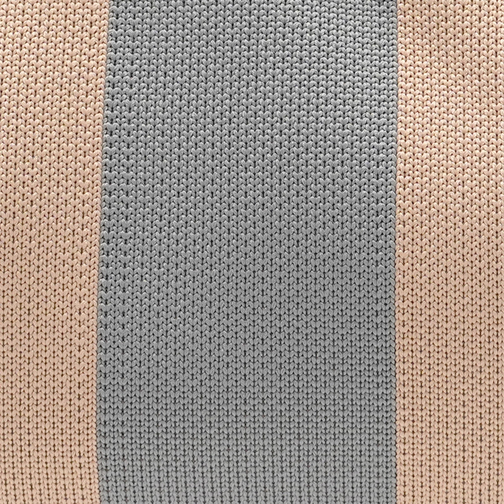 Emma Bag- 60 Beige & Steel Blue