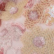 Alfie Floral Sequin Bag - Blush - Presence Hamilton