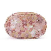 Alfie Floral Sequin Bag - Blush - Presence Hamilton