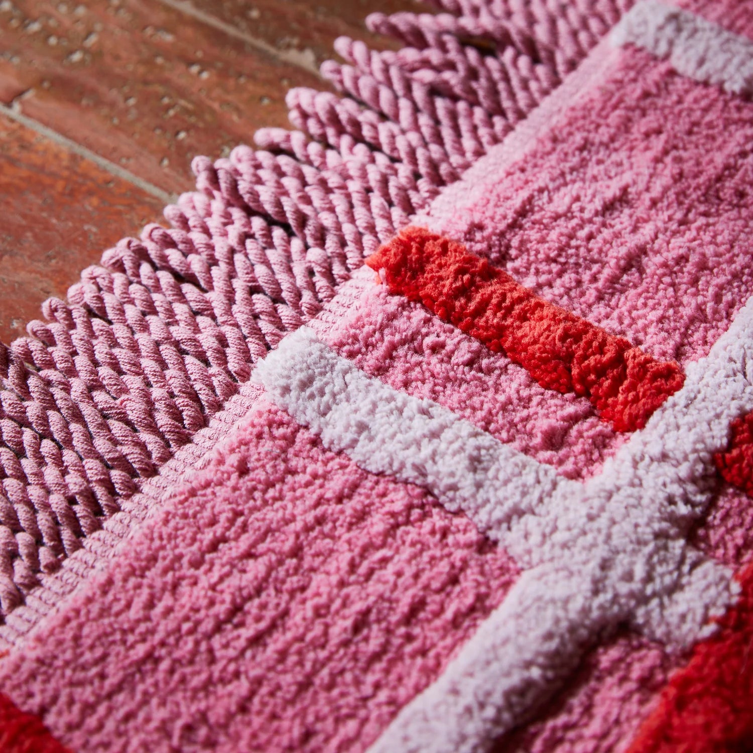 Karina Bath Mat- Rosewood - Presence Hamilton