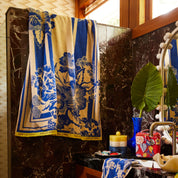 Eliza Bath Sheet- Ultramarine - Presence Hamilton