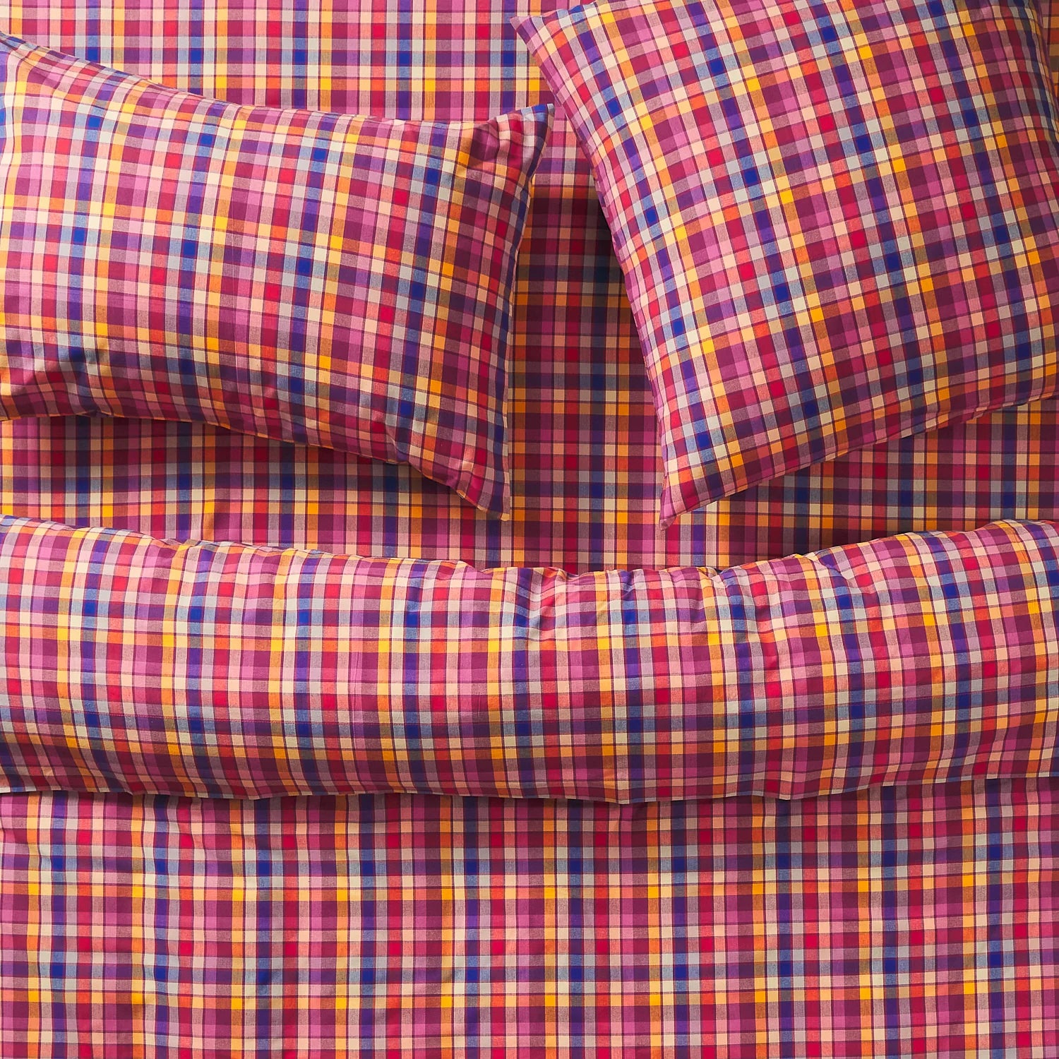 Stela Cotton Standard Pillowcase - Pansy - Presence Hamilton