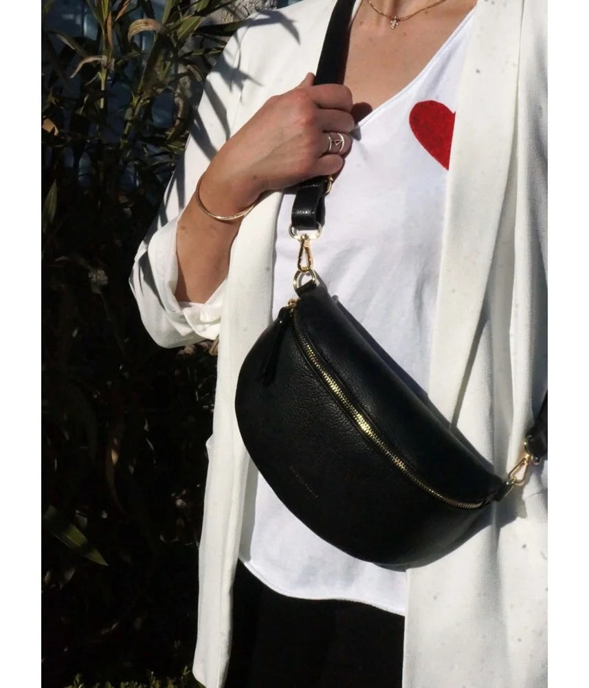 MAISON FANLI - Bum Bag - Black