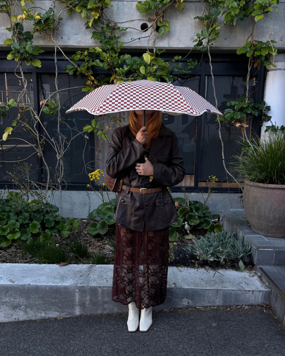 Blunt Metro Umbrella - Clay Check (Limited Edition)