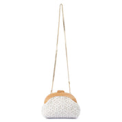 Bonnie Lace Clutch- White