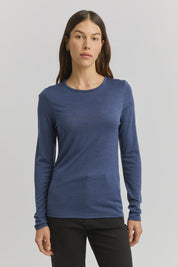 Crew Merino Tee - Galaxy - Presence Hamilton