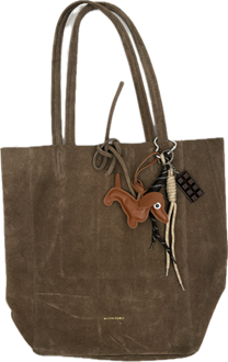 Sausage Dog Bag Charm- Fuchsia