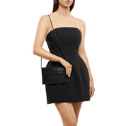 CARA Crystal Envlope Clutch- Black