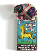 Mini Postcard Fuchsia Silk Scarf - Presence Hamilton