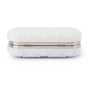 Claire Faux Pearl Clutch