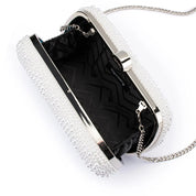 Claire Faux Pearl Clutch