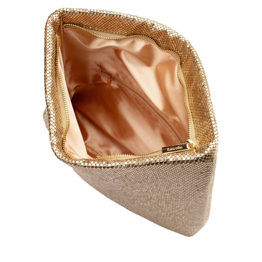 Clem Oversized Mesh Clutch