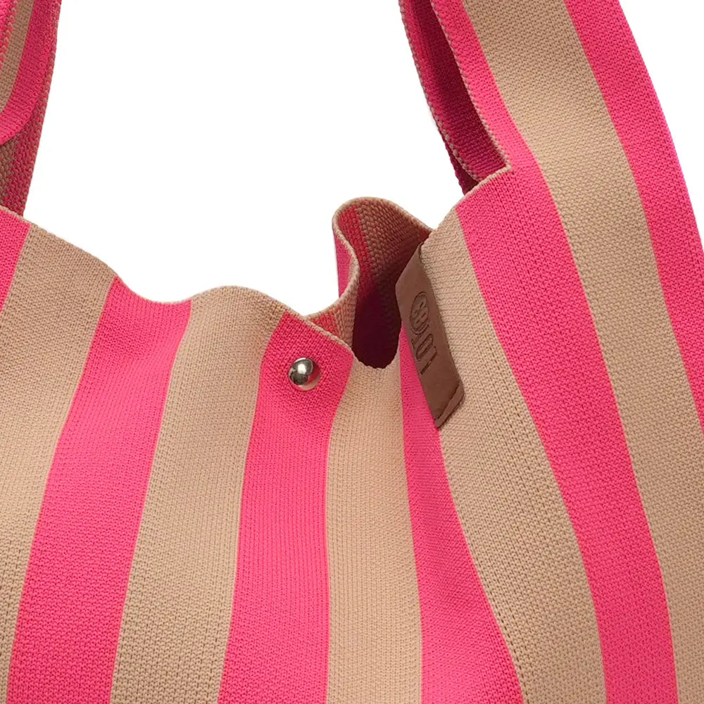 Lois Shopper - 71 Hot Pink & Camel - Presence Hamilton