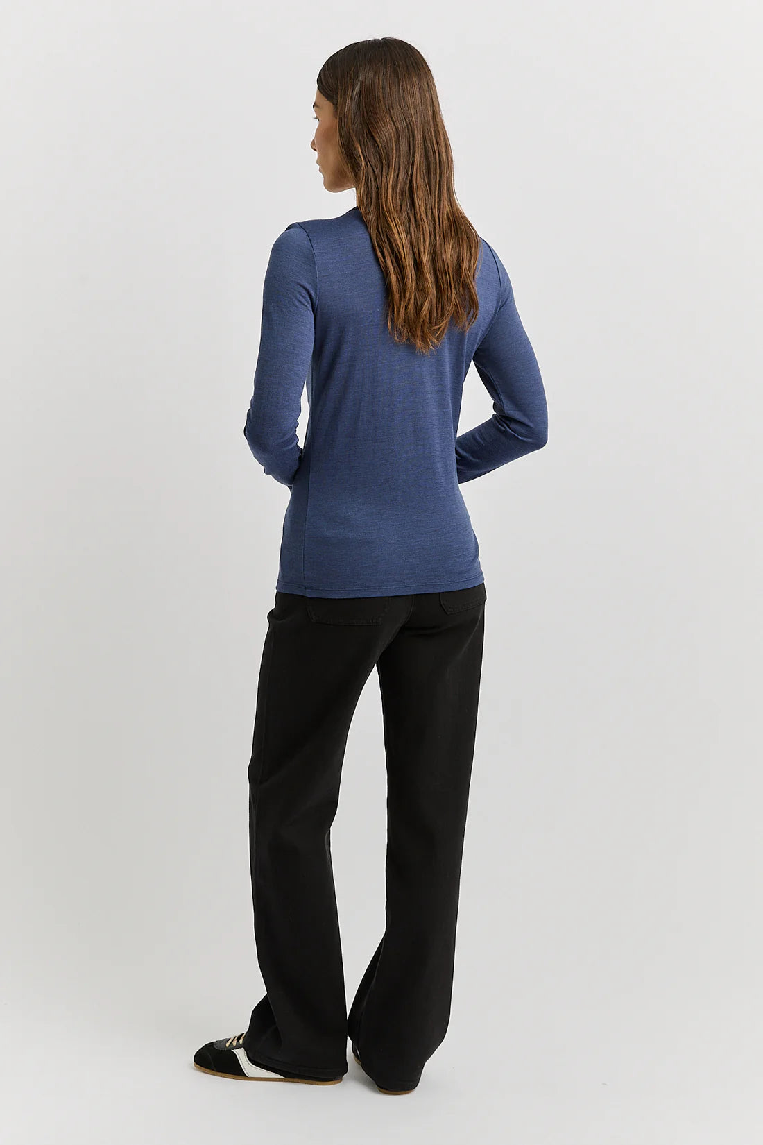 Crew Merino Tee - Galaxy - Presence Hamilton