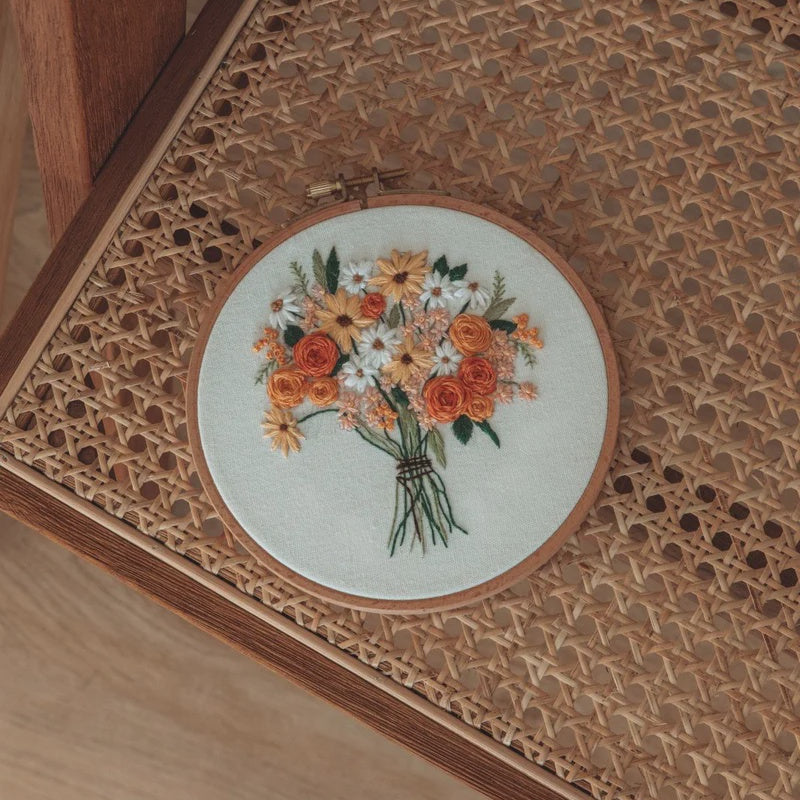 Stitched Up Kits - Daisy Bouquet - Presence Hamilton