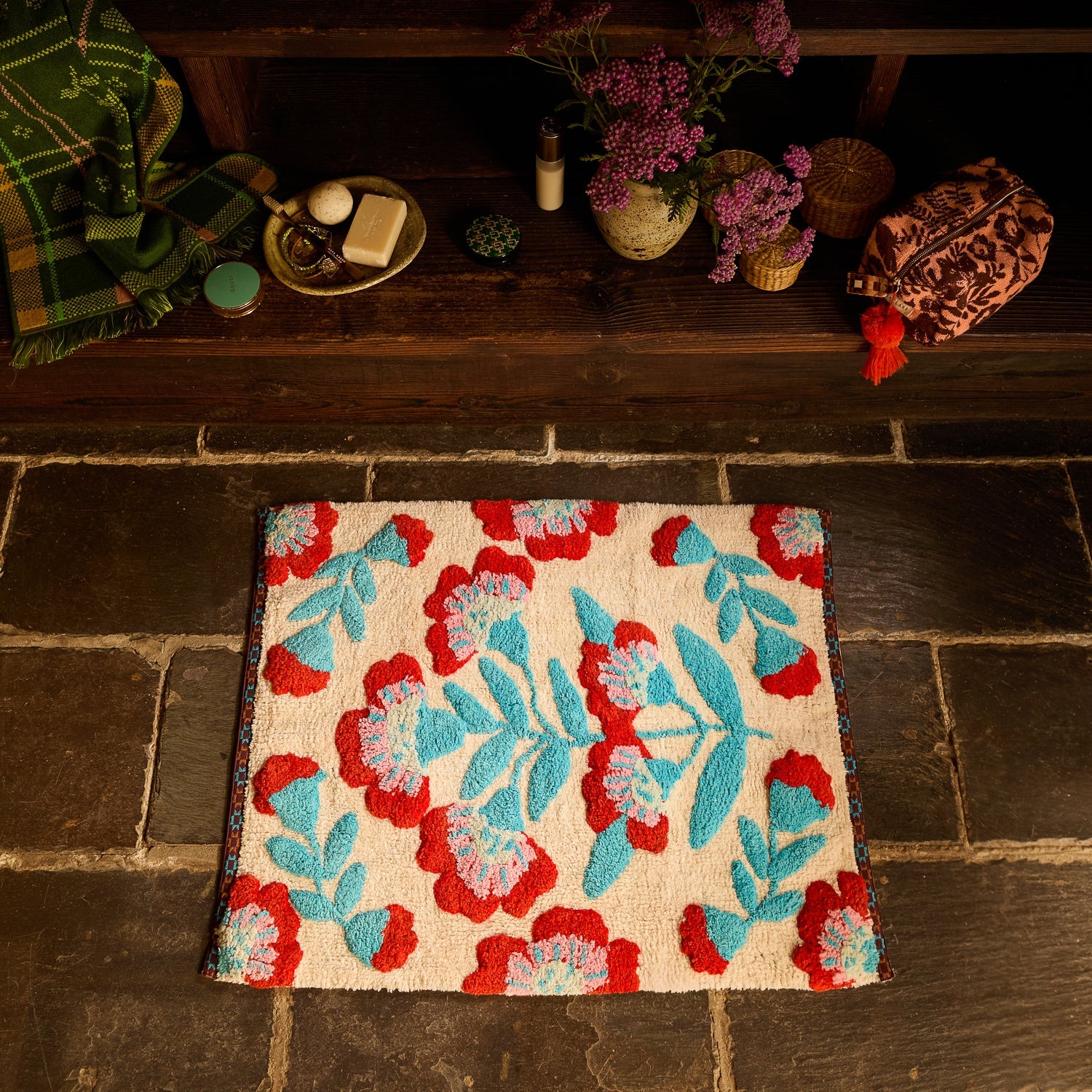 Winona Bath Mat - Moonlight - Presence Hamilton
