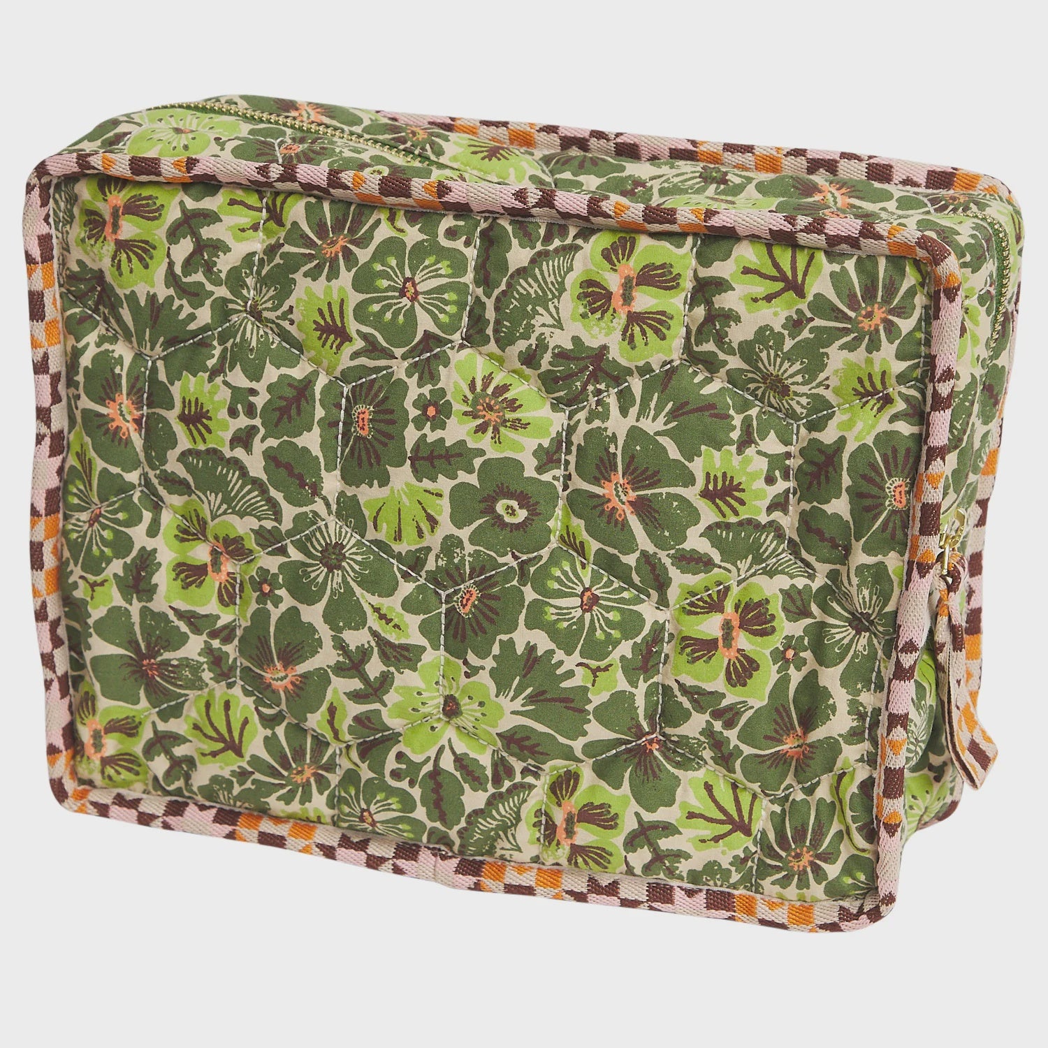 Magnolia Vanity Bag - Cactus Green