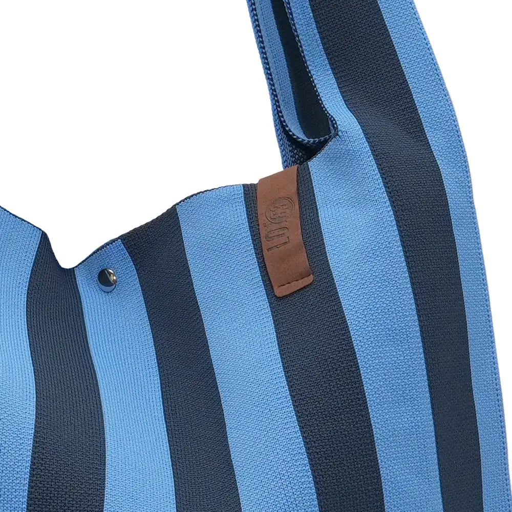 Lois Shopper 62- Navy & Sky Blue