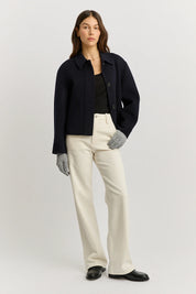 Fine Rib Glove - Light Ash - Presence Hamilton