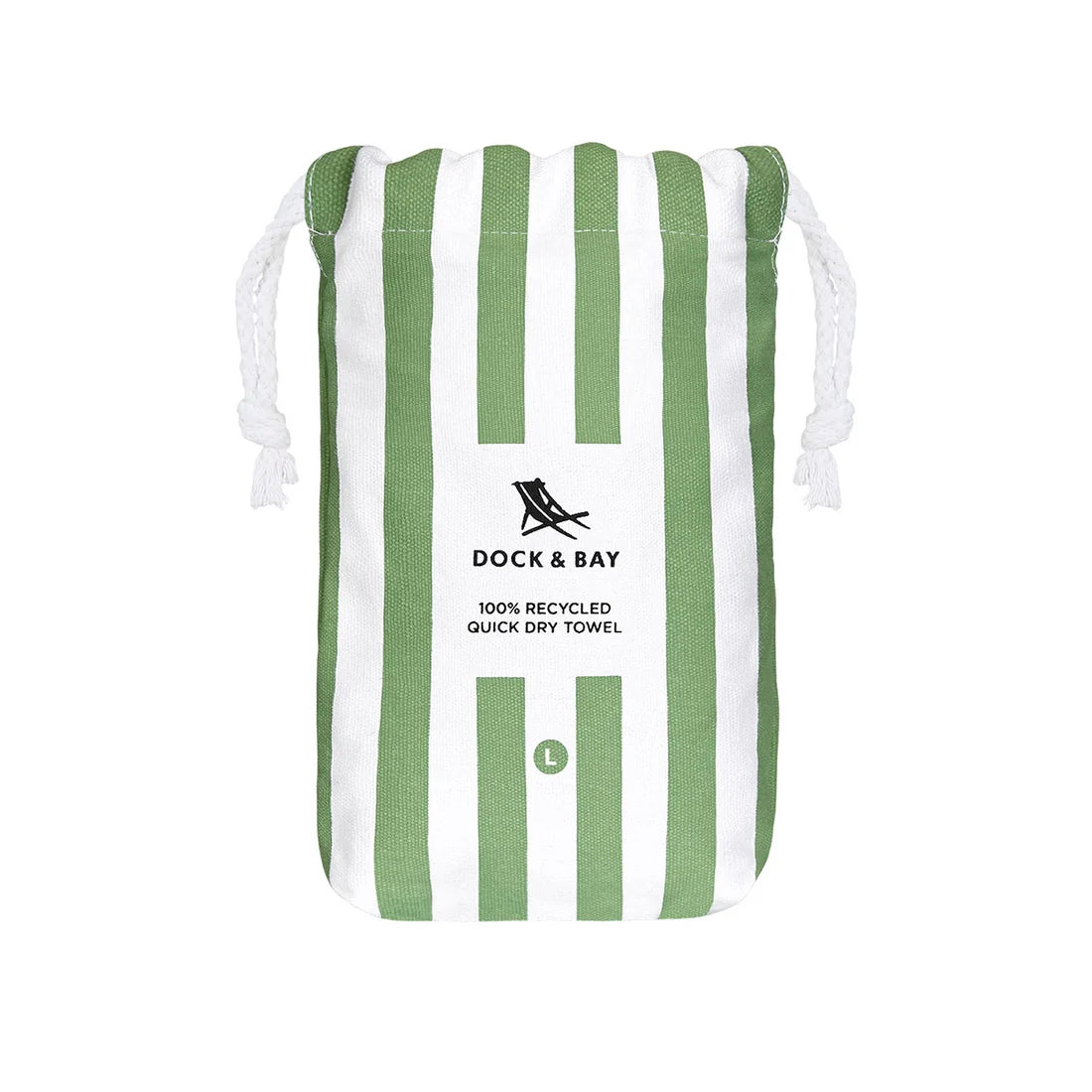 Quick Dry Beach Towel -Cayman Olive