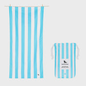 Quick Dry Beach Towel -Tulum Blue