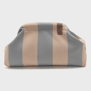 Emma Bag- 60 Beige & Steel Blue