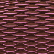 Emma Bag-94 Woven Chocolate & Pink